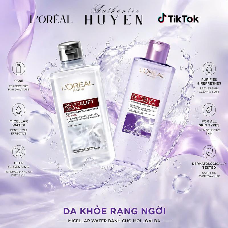 Nước Tẩy Trang L'oreal 95ml Cho Mọi Loại Da - Cosmetic