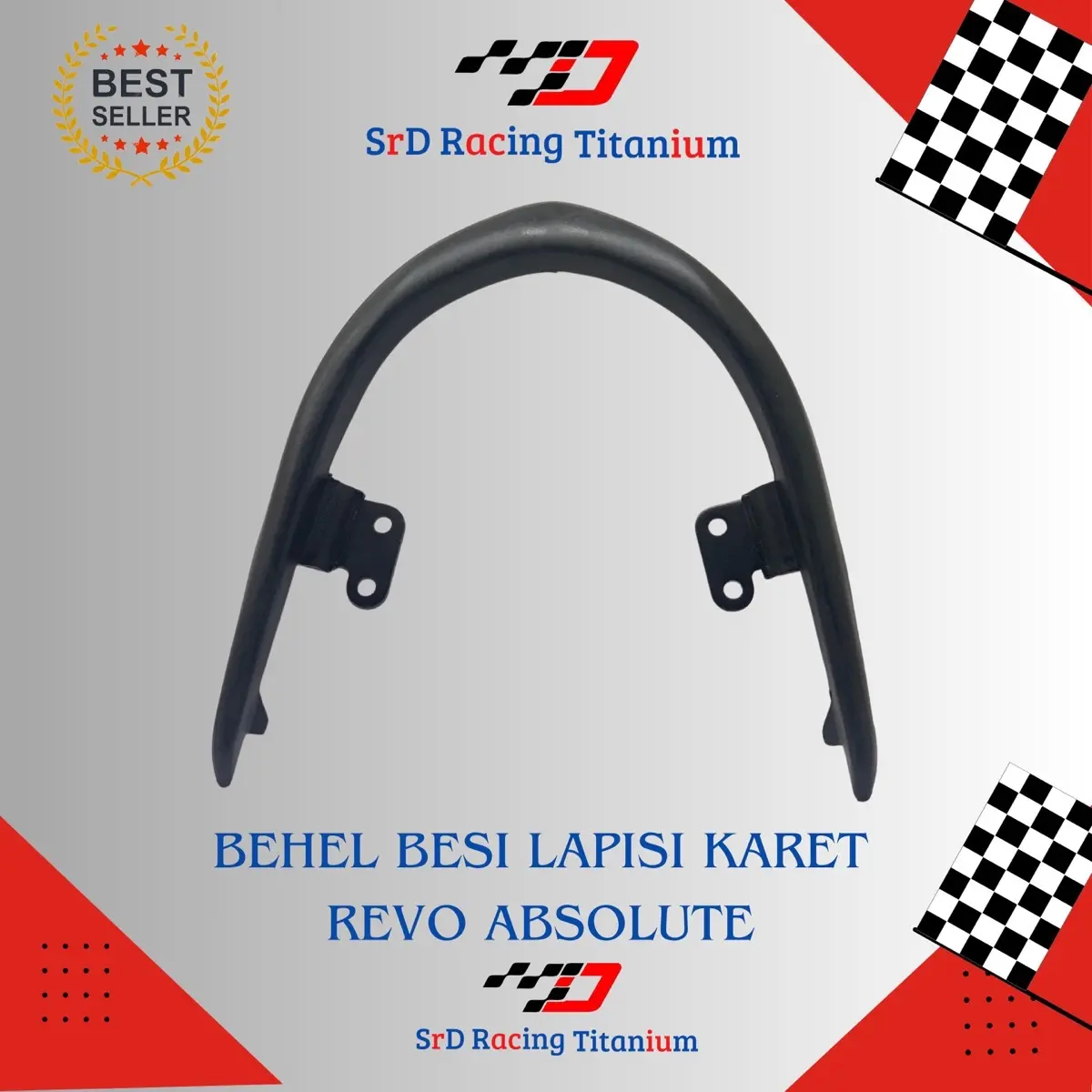 BEHEL JOK BELAKANG REVO ABSOLUTE FULL KARET BERKUALITAS SETARA ORI! Motor