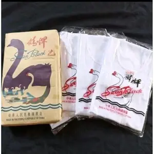 Kaos Singlet Pria Swan Size 34/36/38/40/42/44