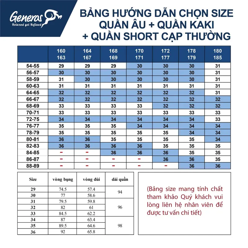 Quần Âu Nam GENEROS ít nhăn thiết kế lịch lãm sang trọng thoải mái khi mặc 020123148MF Đen #4 8