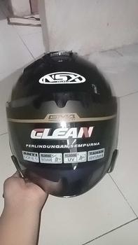 Product Review of Kaca helm NSX AVATAR flat visor helmet nsx avatar hitam red gold blue bening from a**n 1** 0