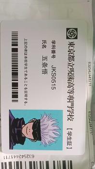 Product Review of Anime Jujutsu Kaisen Polypropylene Student Memorial Card PVC Student ID Card For Kids Gift from ᴍ**✰ 0