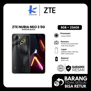 ZTE Nubia Neo 3 5G 8/256 Gb 6000 mAH Hp Gaming Garansi Resmi