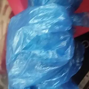 10 Pcs Sarung Sepatu Sekali Pakai / Bot Panjang Anti Air Anti Selip
