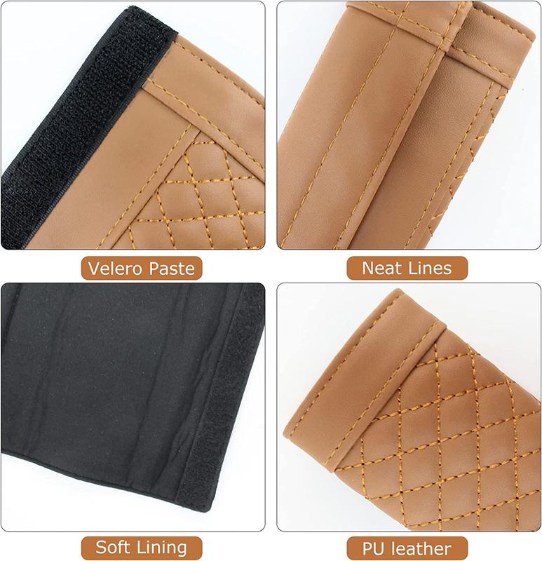 1Pcs Sarung Sabuk Pengaman Car Mobil Bahan Kulit PU HM071 XOBOX 7