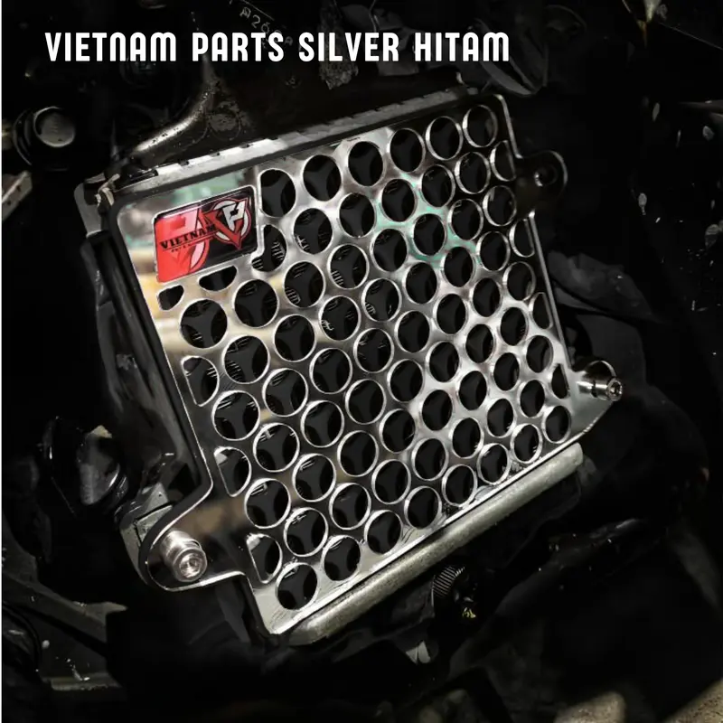 Paket HEMAT Cover dan Tutup Radiator ARM FULL CNC PNP Vario 125 - 150 Engine Motorcycle Kendaraan 1
