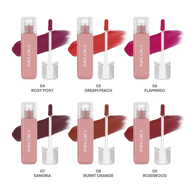 Lipstik Implora Jelly Tint Available 9 Shades - Lipstick, Gloss 6