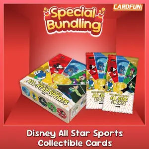 Cardfun Disney All Star - Collectible Cards All-Star Sports | 100% Original Disney