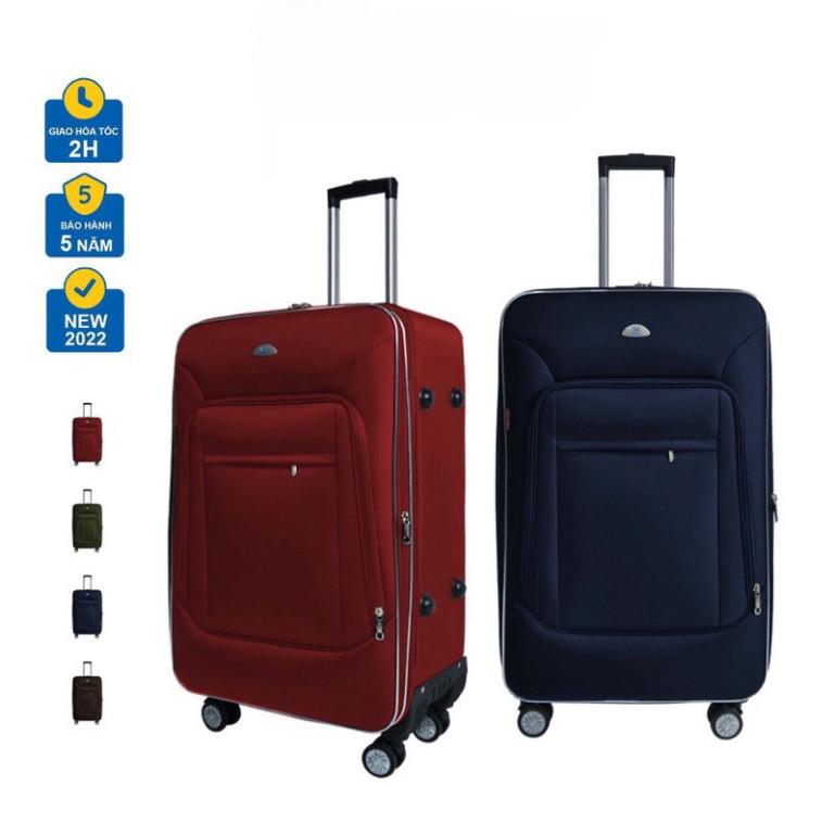 Vali vải Hùng Phát VLX-022 Chất Liệu Vải Dù kích thước 20, 24, 28 inch Bảo Hành 5N
