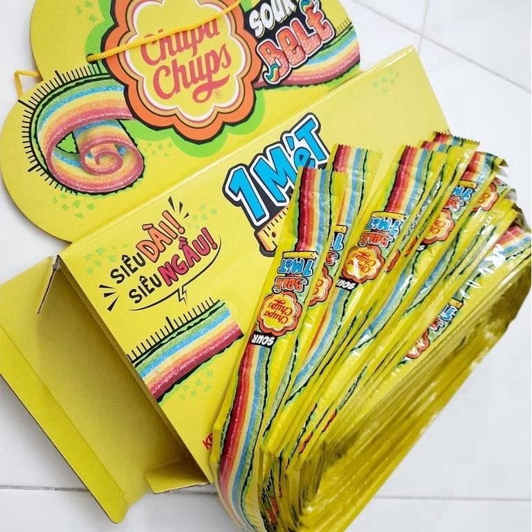1 Dây Kẹo Dẻo Hương Trái Cây Chupa Chups Dài 1 mét