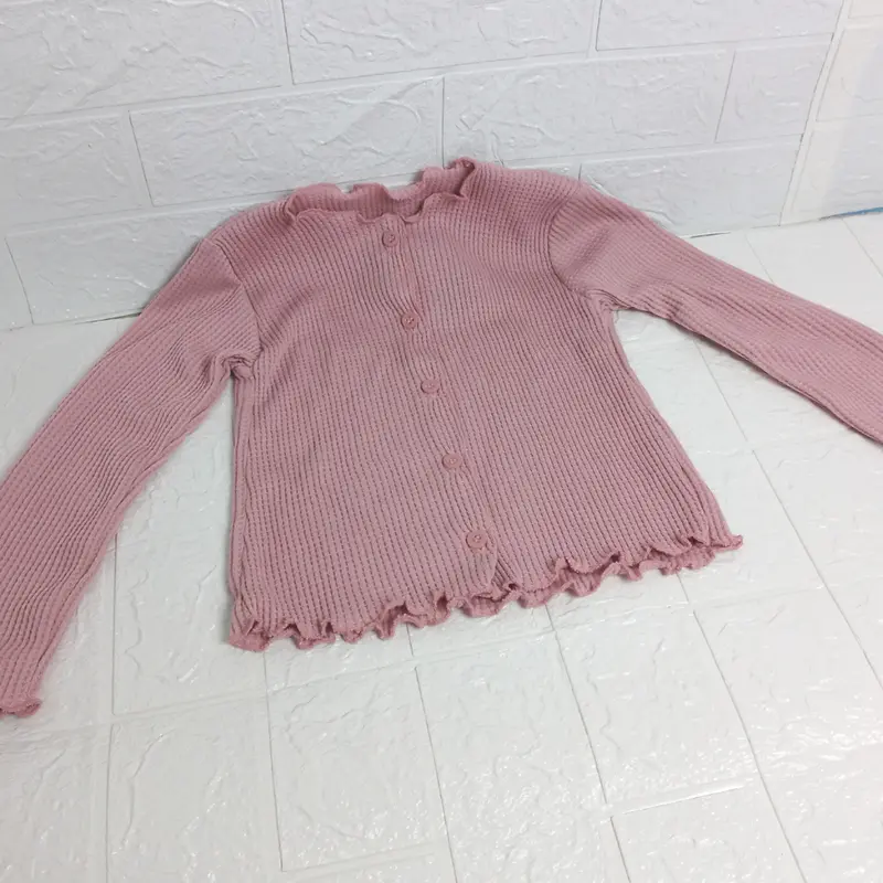 cardigan anak perempuan 9–12 style korea bahan wafer Fashion outer untuk sekolah 2