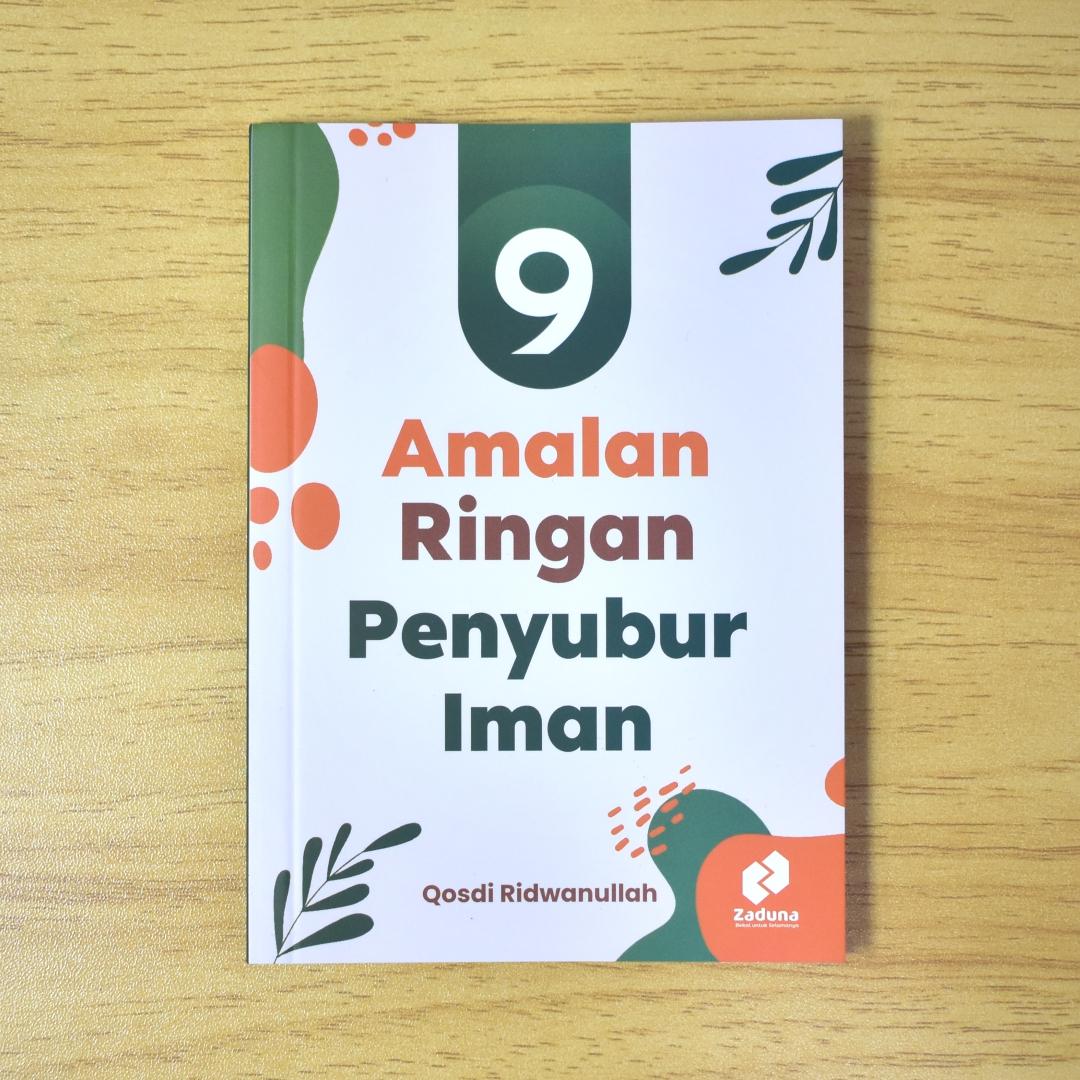 9 Amalan Ringan Penyubur Iman - Zaduna Buku Mini Ukuran Saku Hadiah Quran
