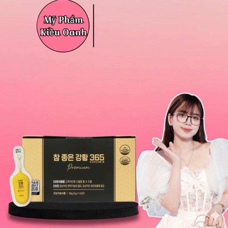 Tinh nghệ nano Hàn Quốc 365 Curcumin 1 hộp 32 tép
