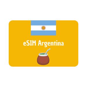 Tarjeta eSIM Argentina Plan Datos 3GB | 15 Días | Movistar 4G & Claro 4G | Conectividad Rápida Sin Cargos Ocultos | Ideal para Viajes