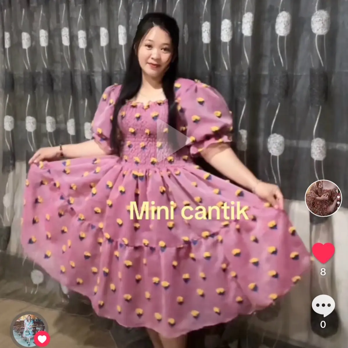 LINK CO MINI DRESS PRINCESS