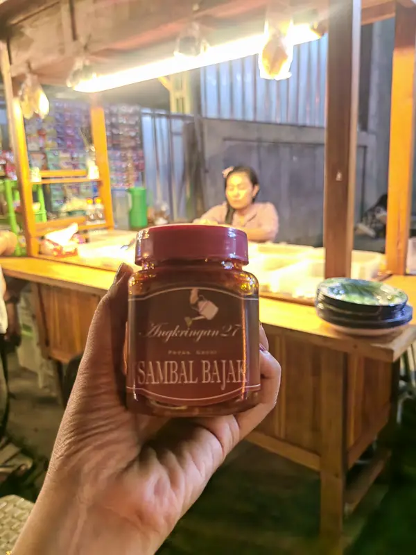 Sambal angkringan 27 pedas gacor, sambal teri, teri medan, cabai asli, tanpa pengawet, sambal pedas, sambal extrapedas 2
