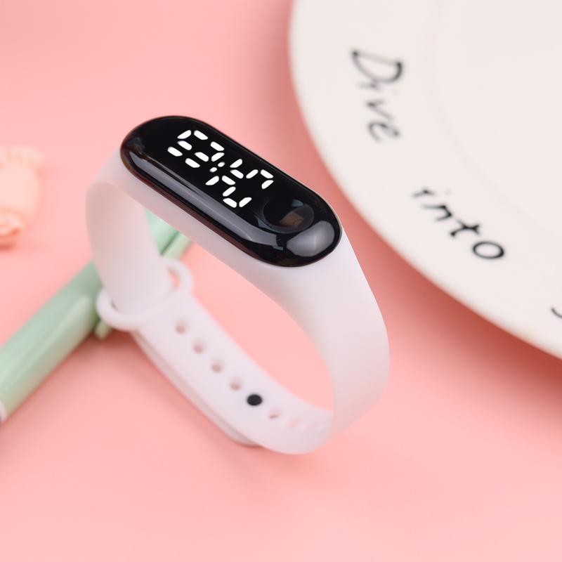 Đồng Hồ Đồng Hồ Đeo Tay Điện Tử, Màn Hình Cảm Ứng Thông Minh, Chống Thấm Nước, Đèn LED, Thời Trang, Thể Thao, Dành Cho Nữ, Đồng Hồ Dây Đeo Tay 7