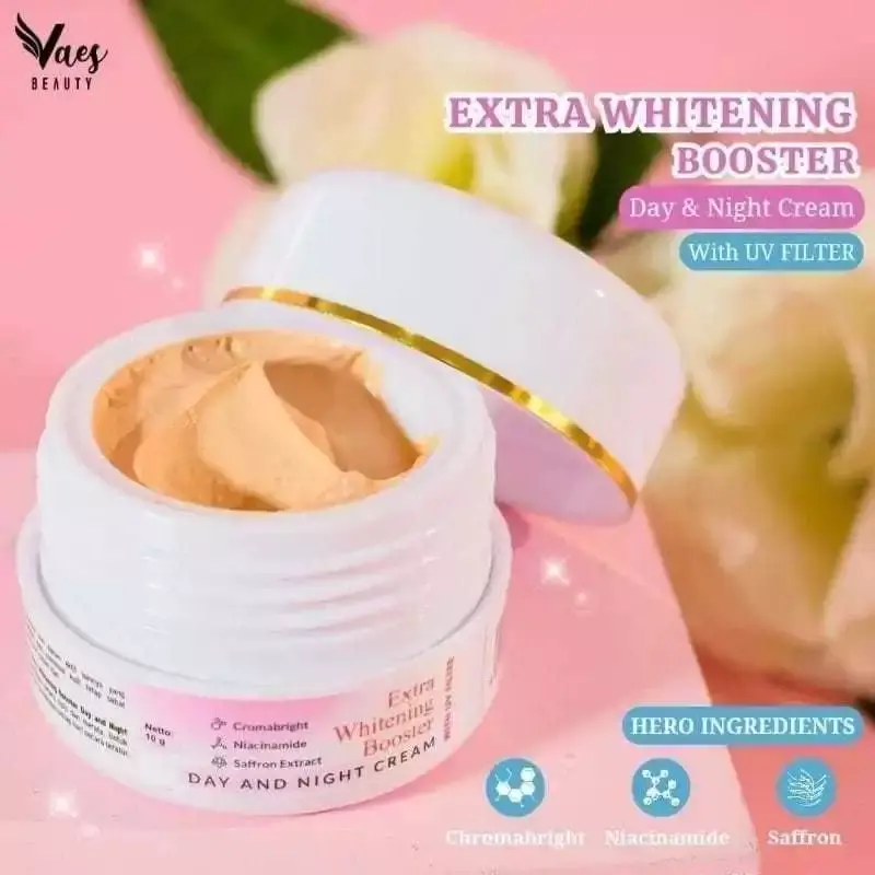 Vies Beauty Bundling 3pcs Extra Whitening Booster Day & Night cream Vies beauty 3
