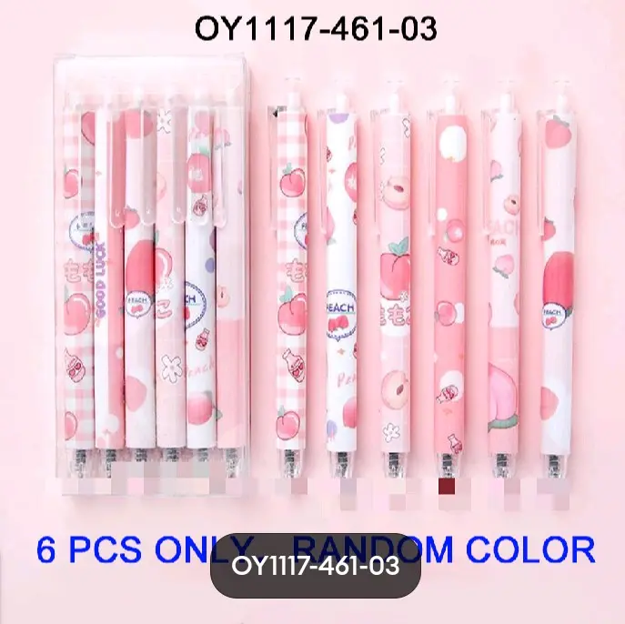 Set Pulpen isi 6 Pcs - Alat Tulis Sekolah - Stationery Tinta 2
