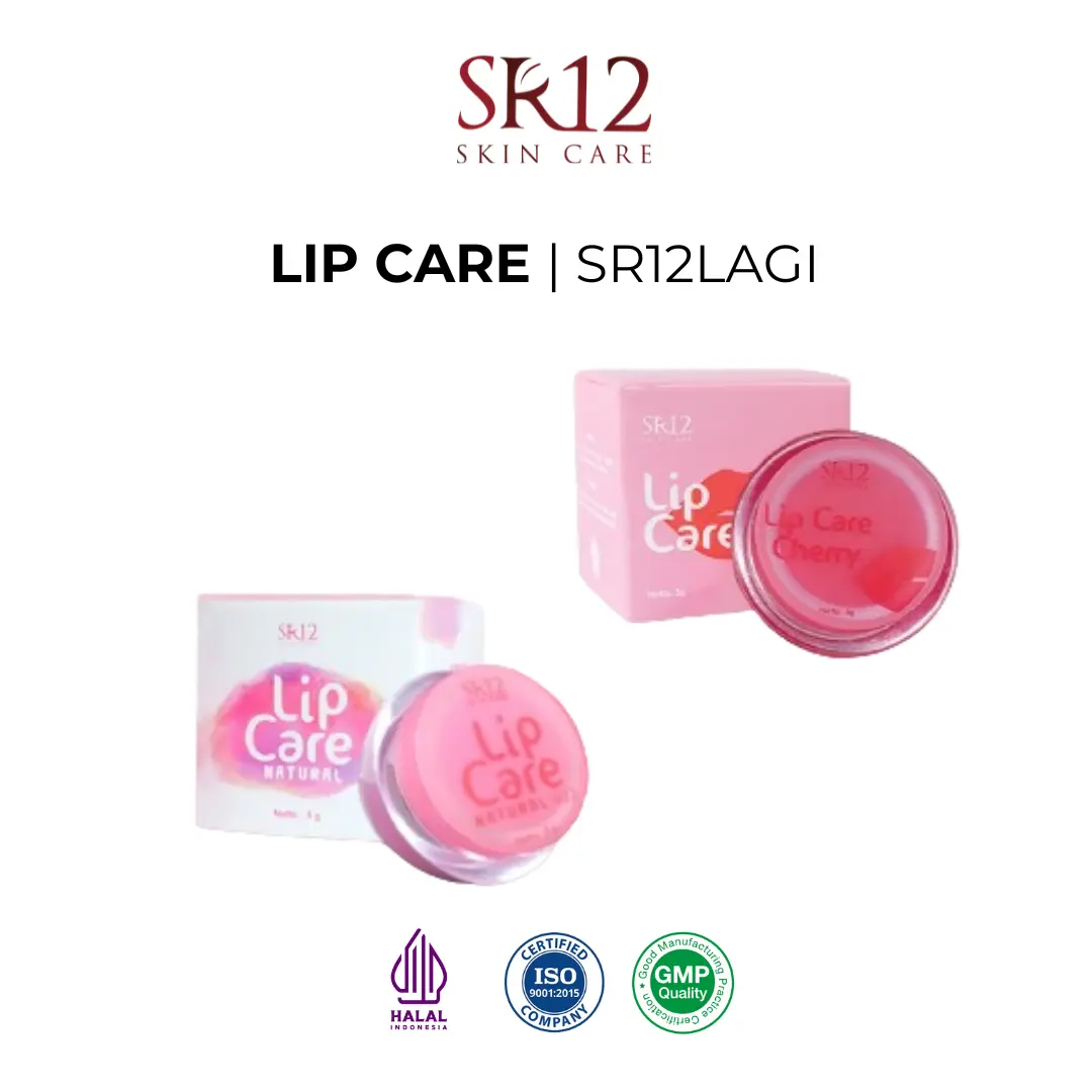 Lip Care Cherry SR12 Pelembab Bibir Hitam Dan Pecah Pecah