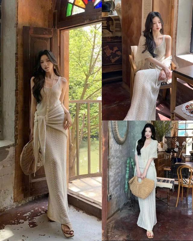 ( Hàng QCCC Oder ) Sét Váy Len 3 Món Dành Cho Nữ Sang Chảnh by T.LINH STORE 68