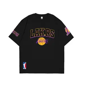 Otsky Kaos Pria Ft Laker Black X GM004 Cotton 24s