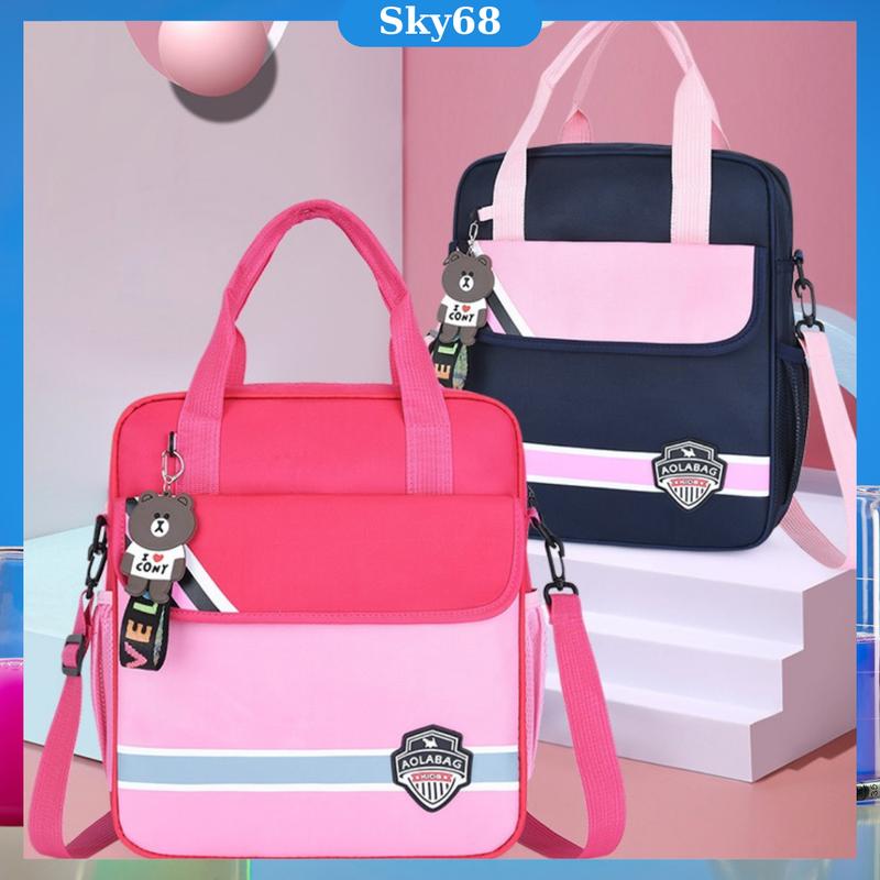  Balo cho bé Túi xách học thêm Cặp học hè cho học sinh tiểu học HT02 cặp bé trai cặp đeo chéo 