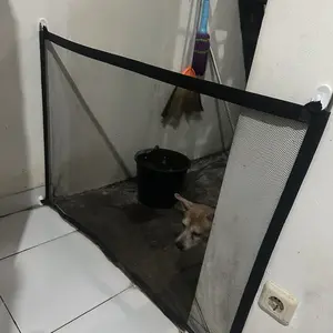 Pintu Jaring Penghalang Pagar Kandang Kucing Anjing 180CM – Magic Gate Pintu Jaring Penghalang Pagar Anabul