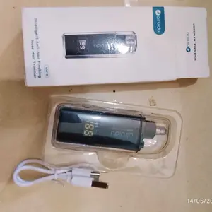 【COD】Airuidu NH10 Nose hair trimmer Kepala sudut membulat 360°   Mencukur tanpa rasa sakit Motor berkecepatan tinggi dan bertenaga Tampilan digital daya cerdas