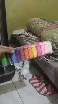 Product Review of Clay Lilin Mainan Anak 12 Pcs Free Pisau Bahan Polymers Lembut Plastik Toys Buah from u**9 0