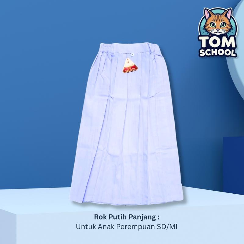 [Promo] Rok Rempel panjang SD bahan Famatex Tebal Size 25-34 Anak ...