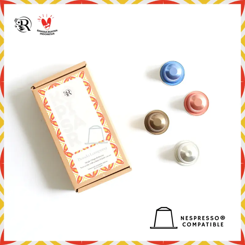 Paket Hemat - Nespresso Compatible Coffee Capsules - Robusta Tidak Masam by Kopi Coffee SAR - Kopi Kapsul 1