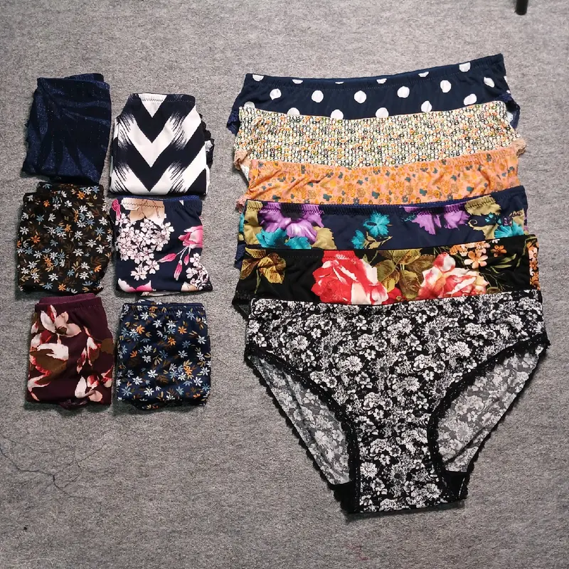 Paket 6pcs Celana Segitiga Motif Renda Nakawa Spandek Elastis untuk Wanita -  Nyaman 1