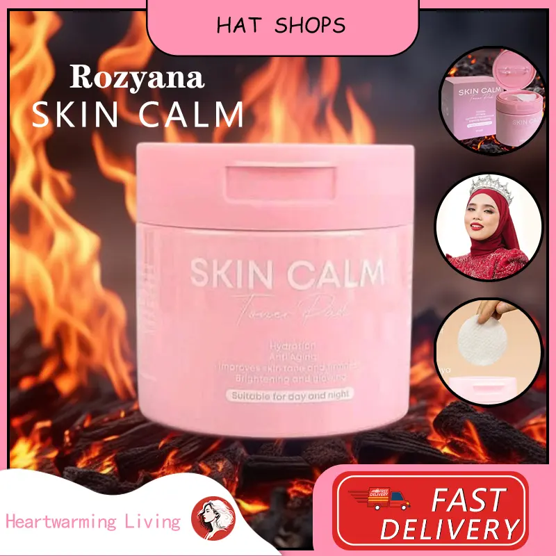 ROZYANA SKIN CALM TONER PAD Skin Calm Toner Pad By ROZEYANA 60 Pcs