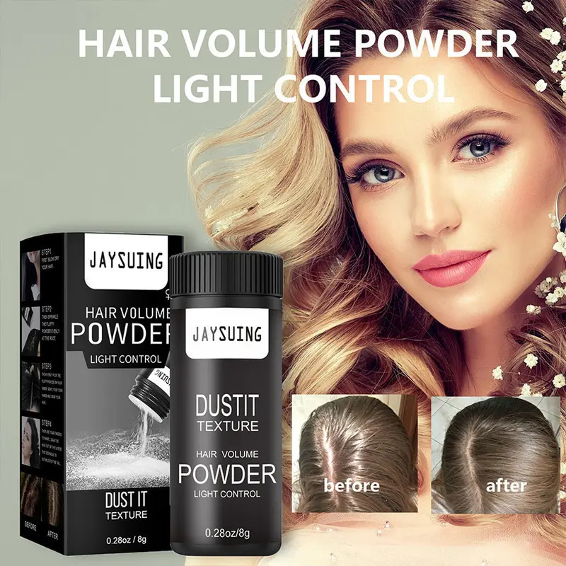 Jaysuing Hair Powder - Bubuk Bedak Rambut Fluffy untuk Menambah Volume dan Tidak Lengket 6