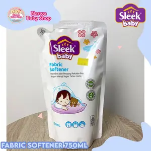 Sleek Baby Fabric Softener Pelembut & Pewangi Pakaian Bayi 750ml