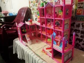 Product Review of mainan anak perempuan rumah Princess mainan Castle 86cm mainan rumah boneka mainan perempuan besar Villa Hut rumahan Bermain Anak Mainan Anak Perempuan Rumah Boneka Imitas mainan rumah rumahan Hadiah  Toys Doll from b**g 1