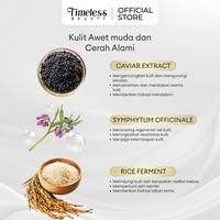 Gambar TIMELESS BEAUTY Caviar Vitamin Serum - Brightening Anti Aging Mencerahkan Menghidrasi Merawat Skin Barrier 30ml Kerutan Extract Niacinamide Wajah Memudarkan Kering Perawatan Hitam Essence - Serum dari Timeless Beauty Indonesia Kota Tangerang 3 Tokopedia