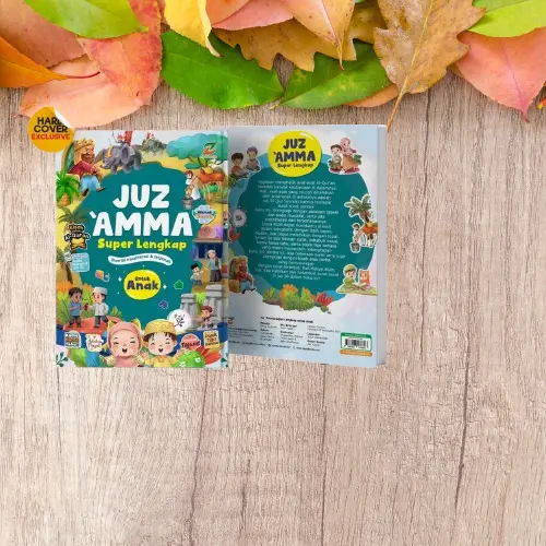 Buku mushaf Juz Amma Super Lengkap untuk Anak alqruan Surat-surat Pendek Juz 30 dengan Tajwid warna dan Audio Murottal Ziyadbooks Quran