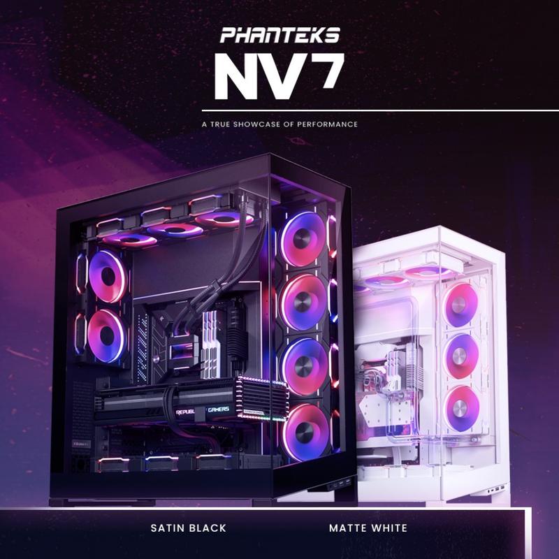 # PHANTEKS NV7 Series - Full Tower DRGB T.G PC Case # [BLACK/WHITE ...