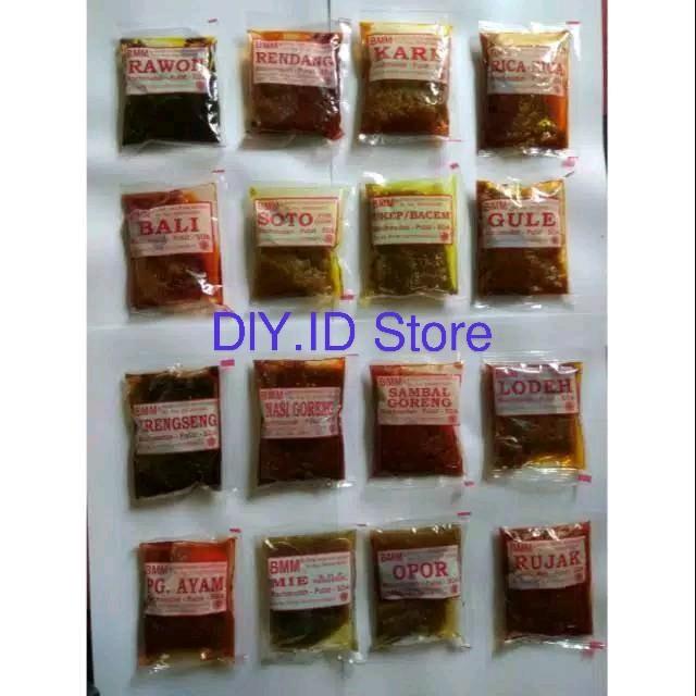 Bumbu Rendang Instan racikan tangan alami Dapur Mak Acih 4