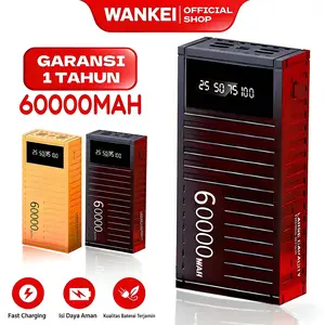 WANKEI LENTIVEN Powerbank 60000 mAh With 4 USB Fast Charging W7