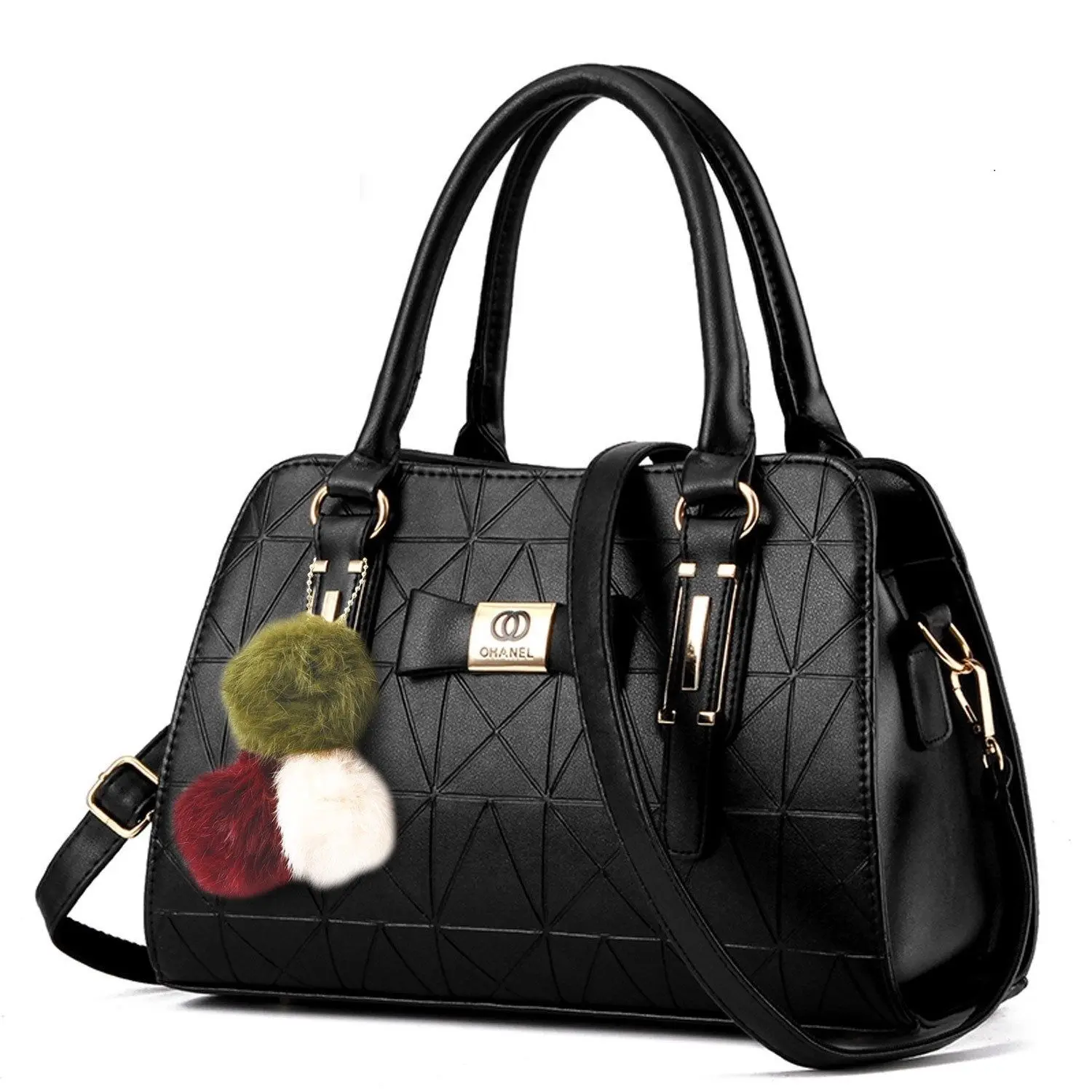 Authentic Leather Tactile Feel Bag Women's Large 2023 New Mother Bag Double-Layer Messenger Bag Middle-Aged Women's Handbag Shoulder Bag
