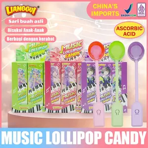 [HALAL] Permen Lollipop Musik , lollipop bernyanyi, disukai dewasa & anak-anak! Tersedia 2 rasa: stroberi, bluberi. Camilan favorit anak, lezat dan harga terjangkau. Cocok untuk Ramadhan & Lebaran, pilihan bagus untuk hadiah dan menjamu tamu.