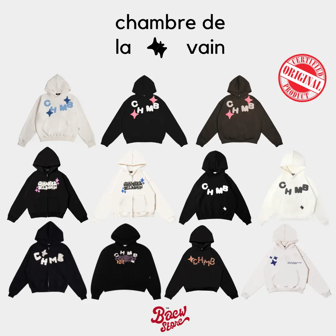Chambredelavain Hoodie Boxy [ORIGINAL 100%]