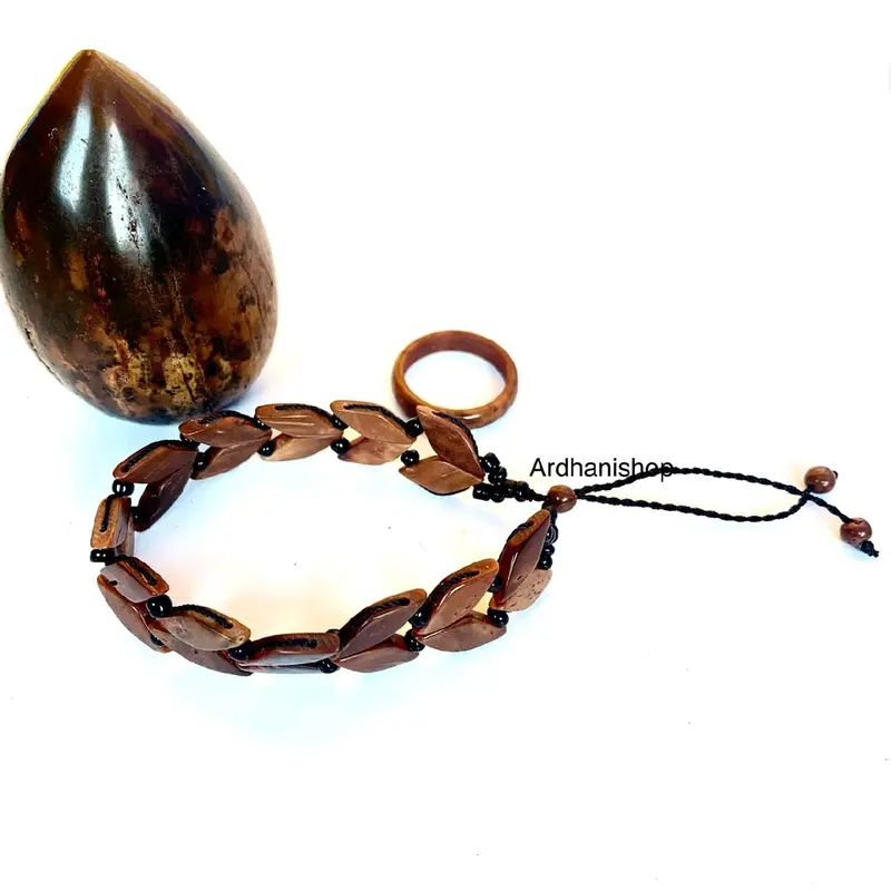 Gelang Kokka kayu padi gandum gelang kaukah santri gelang viral Bracelets Elegan 1