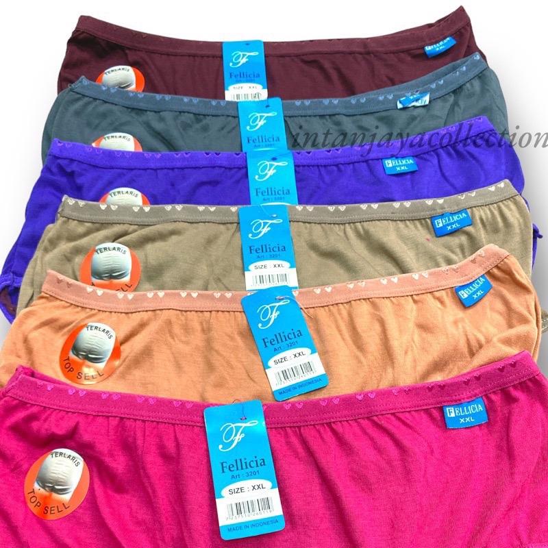 ￼{PROMO MURAH} 6 PCS CELANA DALAM WANITA DEWASA POLOS MULTIWARNA PREMIUM BAHAN KATUN LEMBUT ADEM Nyaman Pendek Motif Remaja 2