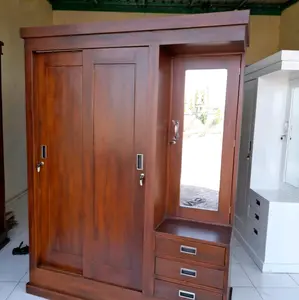lemari plus meja rias sleding.. grosir furniture
