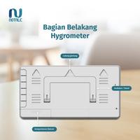 Gambar Notale Hygrometer Thermometer Humidity Meter Alat Ukur Kelembapan Suhu HM670 dari Notaleid Kota Administrasi Jakarta Utara 4 Tokopedia