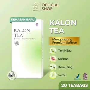 Kalon Teh Hijau Premium Saffron Green Tea - Minuman Kalon Tea